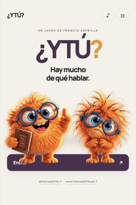 ¿Y tú?: portada