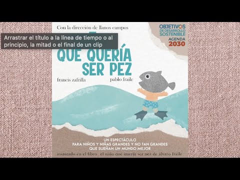 El niño que quería ser pez · vídeo 1